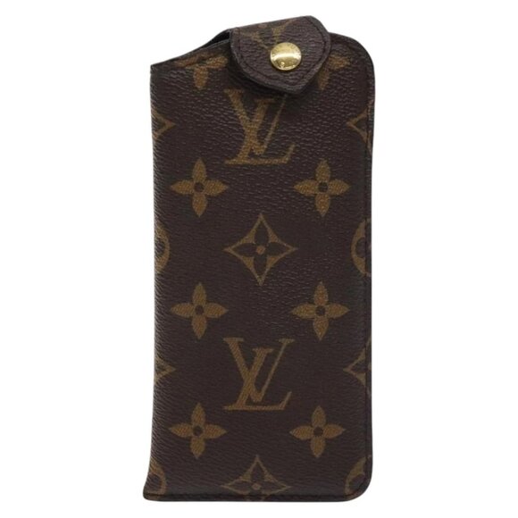LOUIS VUITTON Monogram Etui Lunette PM Glasses Case M66545 LV Authentic - Picture 1 of 13